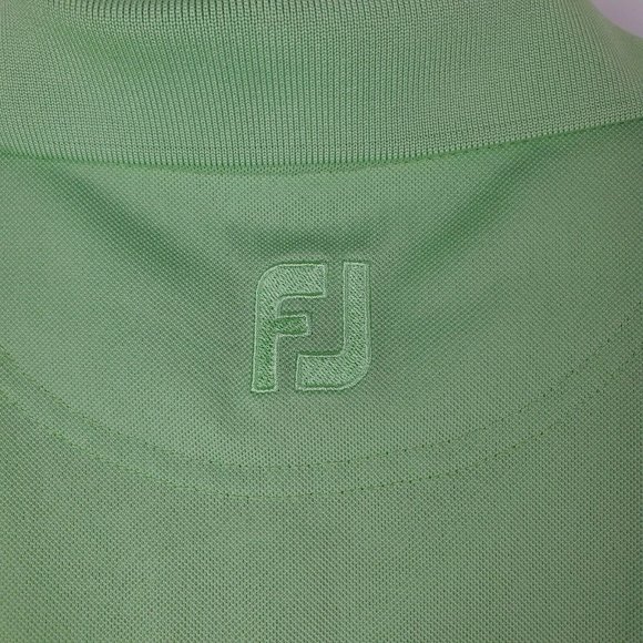 FootJoy FJ Mens Lime Green Polo Golf Shirt XXL - Picture 4 of 7